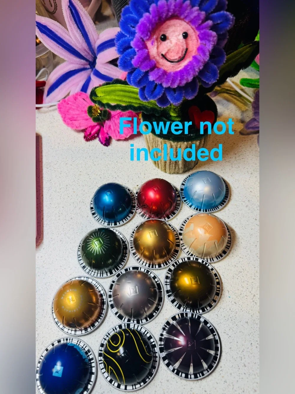 Nespresso VERTUO Hottest 12 flavors sampler .